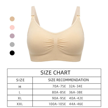 Wire-Free Adjustable Nursing Bra