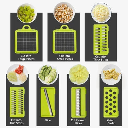 14/16-in-1 Multifunctional Vegetable Chopper